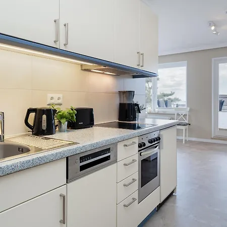 Strandburg Meersicht شقة *